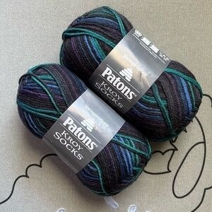 Patons Kroy Socks Lot Of 2 Skeins